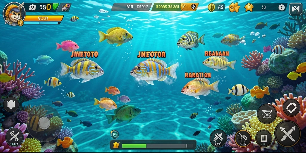 Tampilan screenshot JNETOTO menampilkan aksi seru dalam permainan tembak ikan.
