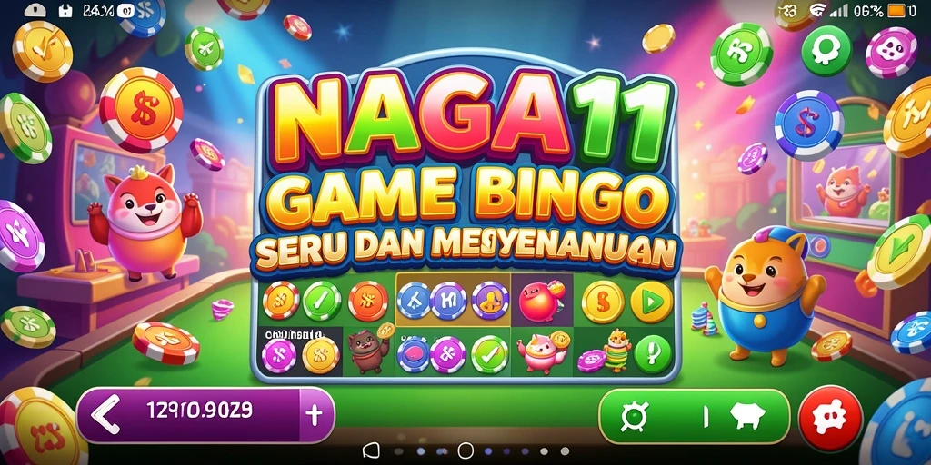 Tampilan menarik dari gameplay Bingo NAGA11 yang seru.