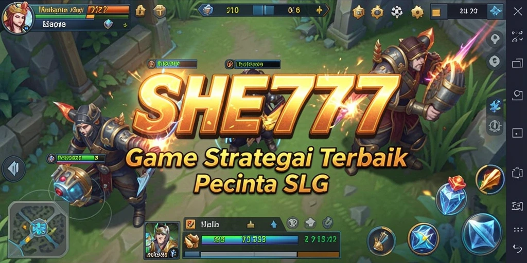 Tampilan gameplay menakjubkan dari SHE777 yang penuh strategi.