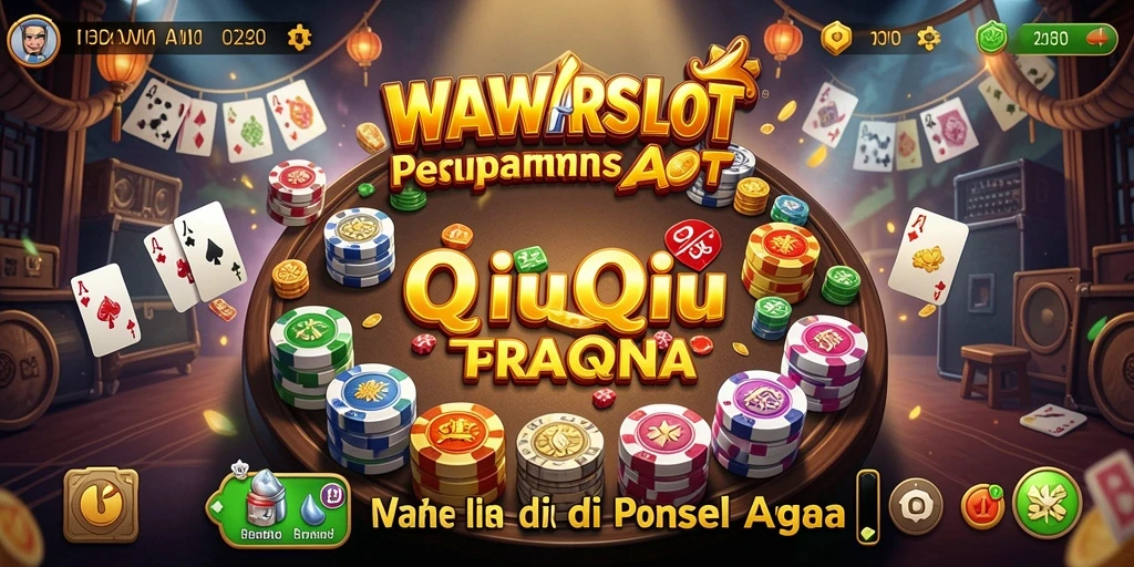 Tampilan gameplay QiuQiu di WAWARSLOT yang seru.